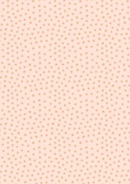 LAST BOLT! Lewis & Irene Hannah’s Flowers Fabric Collection Dotty Dots on Rose Pink Premium 100% Cotton Quilt Shop Quality Fabrics