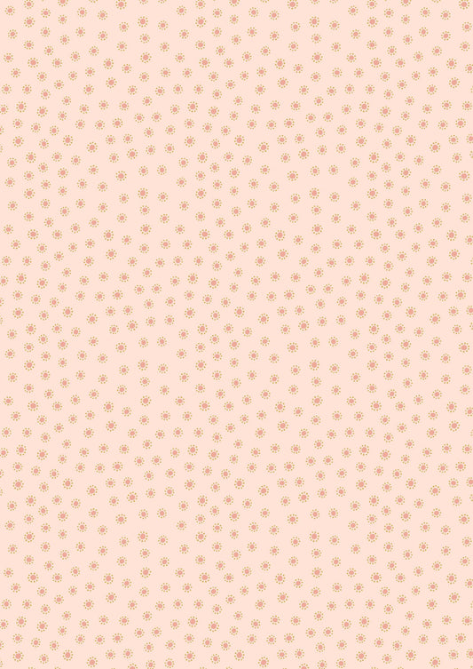 LAST BOLT! Lewis & Irene Hannah’s Flowers Fabric Collection Dotty Dots on Rose Pink Premium 100% Cotton Quilt Shop Quality Fabrics