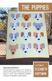 Elizabeth Hartman The Puppies Pattern (3 Size Variations Per Pattern)