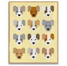 Elizabeth Hartman The Puppies Pattern (3 Size Variations Per Pattern)