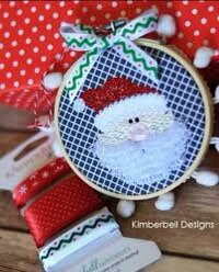 Kimberbell Happy Hoops Decor Volume I: Whimsical Christmas Ornaments Machine Embroidery CD (optional accessory bundles available)