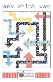 Kelli Fannin Any Which Way Quilt Pattern Finished Size: 66"x78"