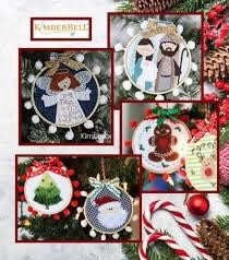 Kimberbell Happy Hoops Decor Volume I: Whimsical Christmas Ornaments Machine Embroidery CD (optional accessory bundles available)