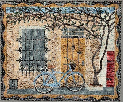 Mini Mosaic Quilts by Cheryl Lynch South of France Finished Size: 36”x48”