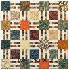 Busy Hands Quilts Picket Fence Quilt Pattern (7 Size Variations Per Pattern)