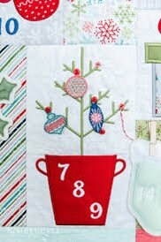 Kimberbell Cup of Cheer Advent Quilt Collection (Options: Machine Embroidery CD, Embellishment Kit, Fabric Kit, Thread Set)