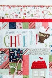 Kimberbell Cup of Cheer Advent Quilt Collection (Options: Machine Embroidery CD, Embellishment Kit, Fabric Kit, Thread Set)