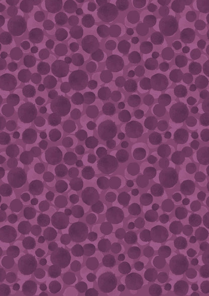 Lewis & Irene Bumbleberries Blenders Fabric Collection Purple Berry BB324 Premium 100% Cotton Quilt Shop Quality Fabrics