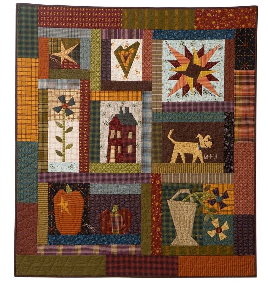 One Sister Crazy Good Life Quilt Pattern Book (11 patterns & creative tips per book)