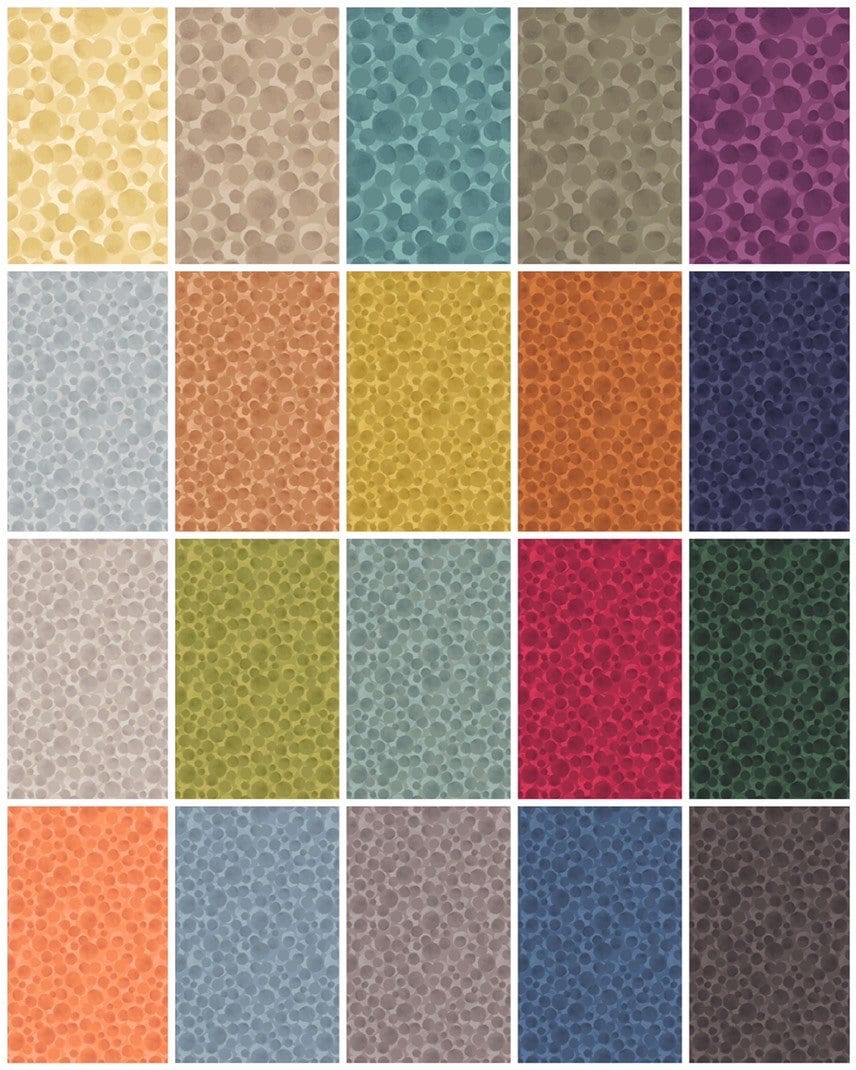 Lewis & Irene Bumbleberries Blenders Fabric Collection Soft Terracotta BB312 Premium 100% Cotton Quilt Shop Quality Fabrics