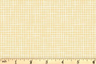 Lewis & Irene Bella Bunny and Bear Fabric Collection Yellow Check Premium 100% Cotton Quilt Shop Quality Fabrics