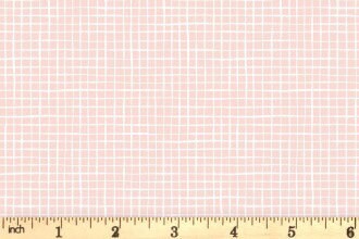 Lewis & Irene Bella Bunny and Bear Fabric Collection Pink Check Premium 100% Cotton Quilt Shop Quality Fabrics