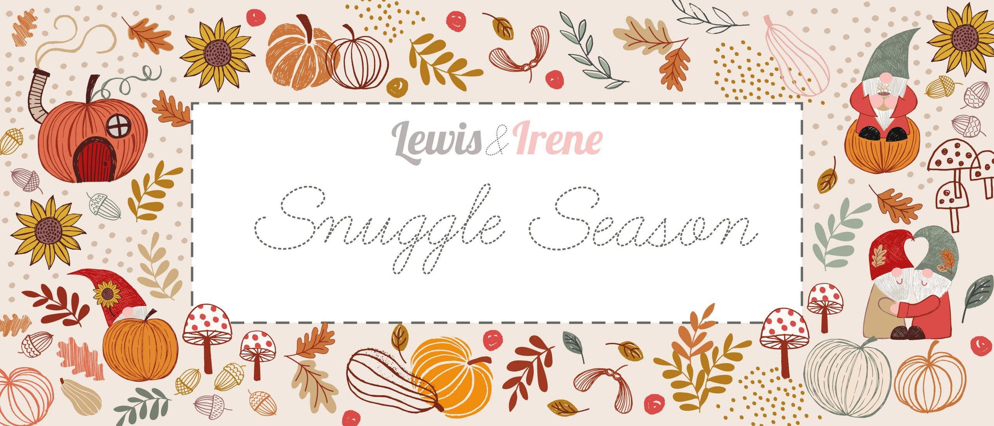 LAST BOLT! Lewis & Irene Snuggle Season Fabric Collection Acorns on Sage Premium 100% Cotton Quilt Shop Quality Fabrics