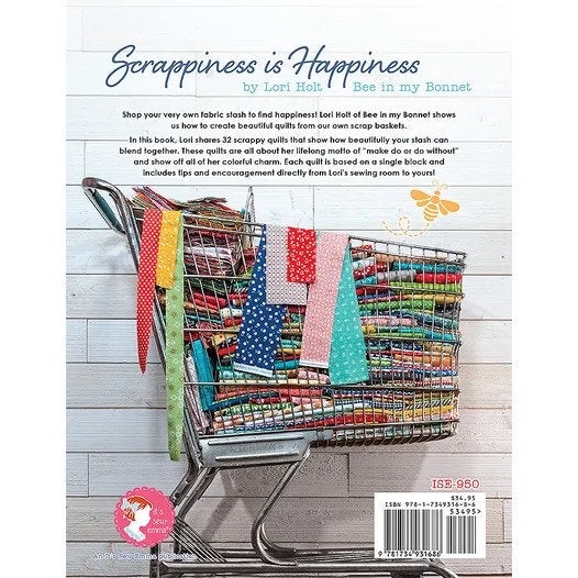 It’s Sew Emma Scrappiness is Happiness Quilt Pattern Book (32 Patterns Per Book)