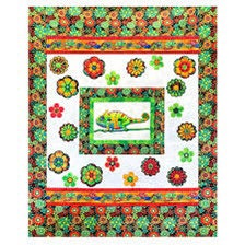 Desiree’s Designs Color Me Quilts Chameleons Machine Embroidery CD