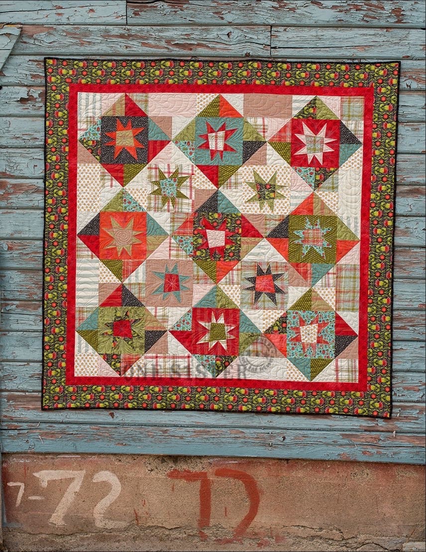 One Sister Half Crazy Quilt Pattern Book (4 patterns & creative tips per book)