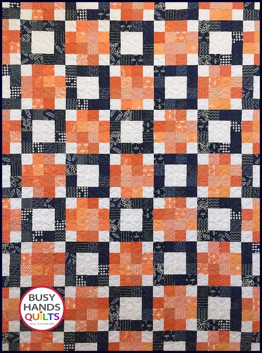 Busy Hands Quilts Connected Quilt Pattern (6 Size Variations Per Pattern)