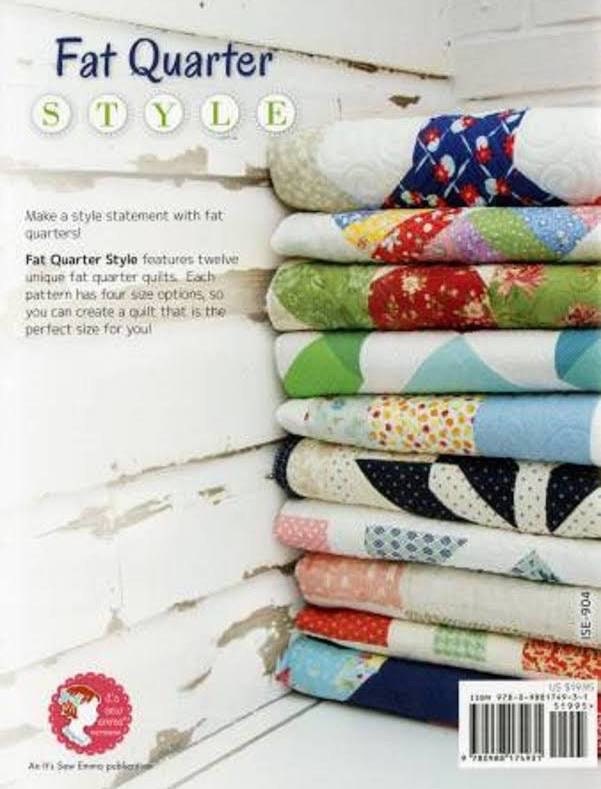 It’s Sew Emma Fat Quarter Style Pattern Book (12 Quilt Patterns Per Book)