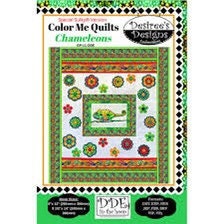 Desiree’s Designs Color Me Quilts Chameleons Machine Embroidery CD