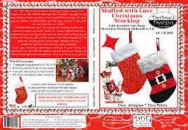 Desiree’s Designs Stuffed With Love Christmas Stocking Machine Embroidery CD