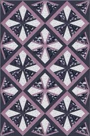 Tamarinis Charisma Paper Piecing Quilt Pattern Finished Size 42.5"x62.5"