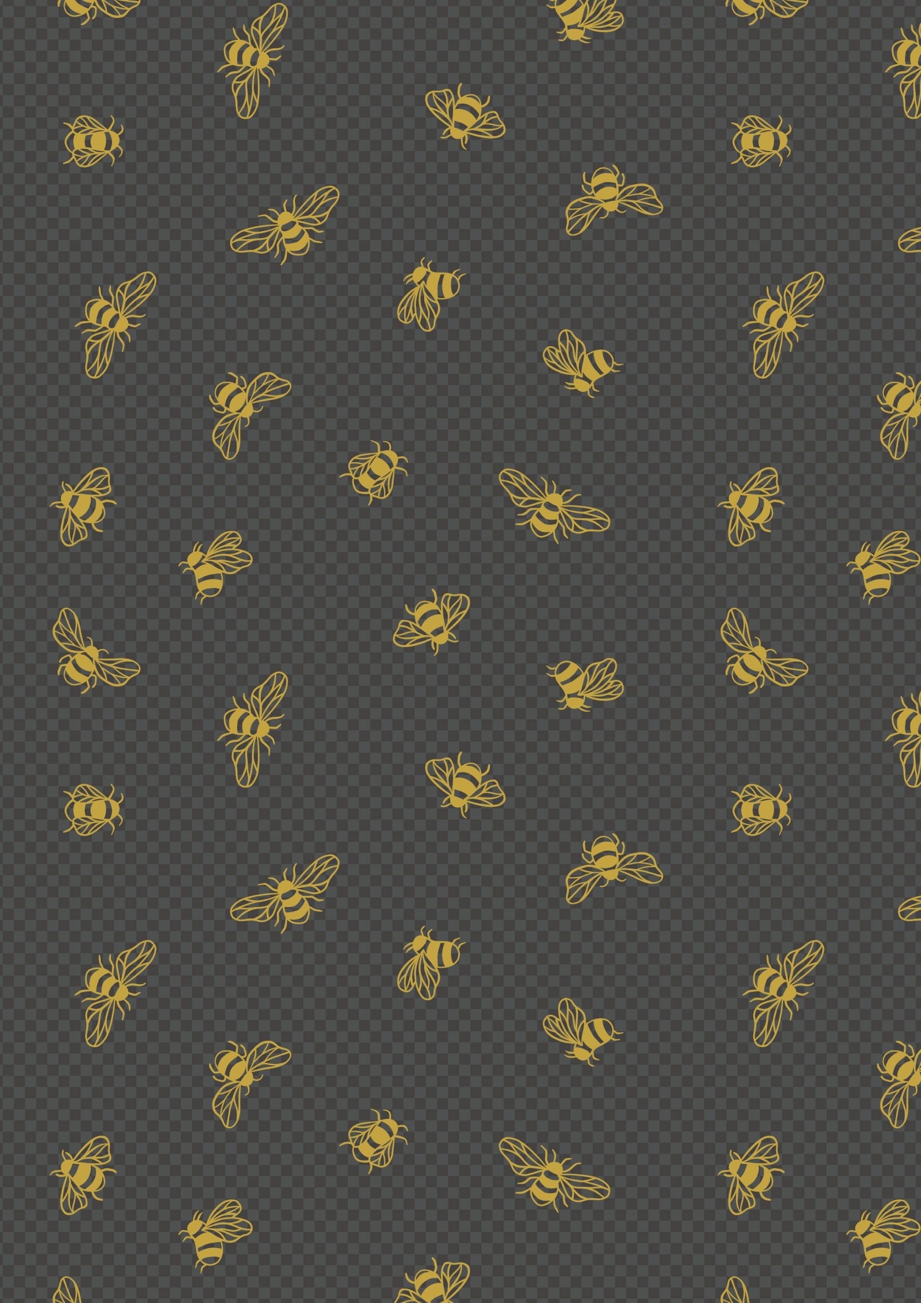 LAST BOLT! Lewis & Irene Honey Bee Fabric Collection Bees with Gold Metallic on Charcoal Premium 100% Cotton Quilt Shop Quality Fabrics