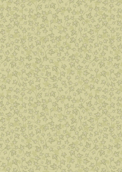 Lewis & Irene Evergreen Fabric Collection Ivy on Sage Premium 100% Cotton Quilt Shop Quality Fabrics