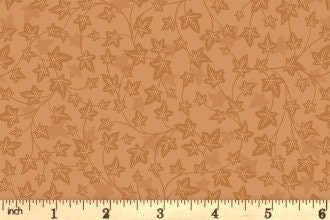 LAST BOLT! Lewis & Irene Evergreen Fabric Collection Ivy on Rust Premium 100% Cotton Quilt Shop Quality Fabrics