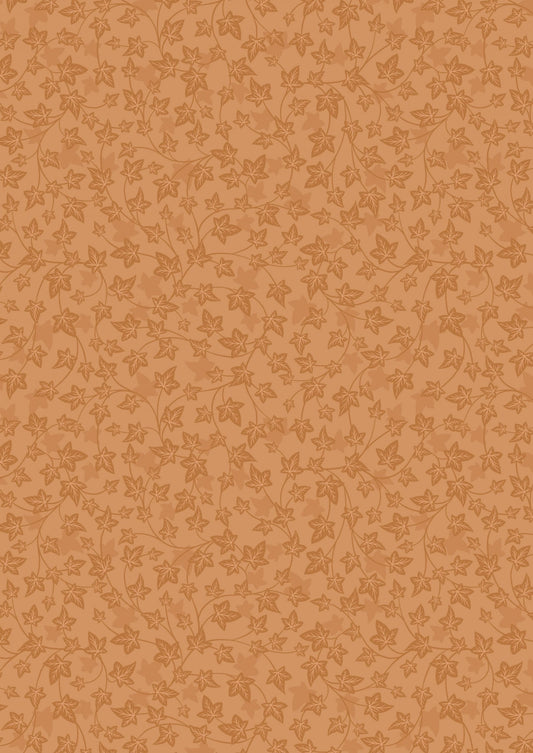 LAST BOLT! Lewis & Irene Evergreen Fabric Collection Ivy on Rust Premium 100% Cotton Quilt Shop Quality Fabrics