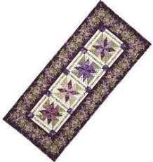 Maywood Studio Whirlygig Table Runner Kit Finished Size: 25"x56" Premium 100% Cotton Quilt Shop Quality Fabric