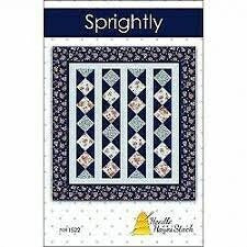 Maywood Studio Sprightly Quilt Kit Finished Size: 86"x92" Premium 100% Cotton Quilt Shop Quality Fabric