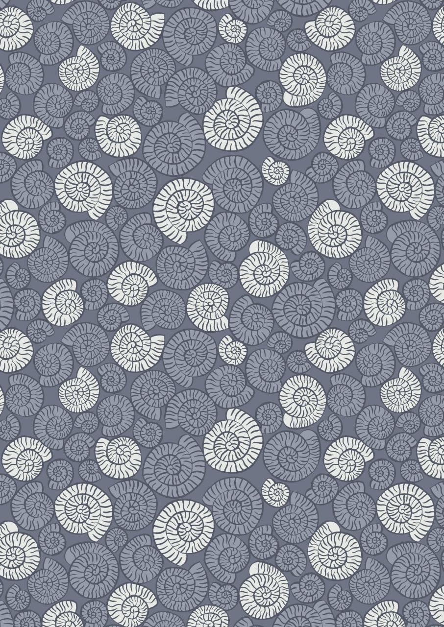 GLOWING FABRICS!! Lewis & Irene Dino Glow Fabric Collection Fossils on Dark Blue Premium 100% Cotton Quilt Shop Quality Fabrics