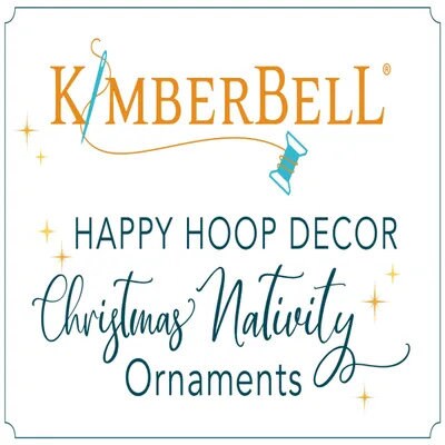 Glide Kimberbell Happy Hoops Decor Christmas Nativity Ornaments 20 Mini Spool Thread Collection 40WT (Mini Spool 1100YDS)