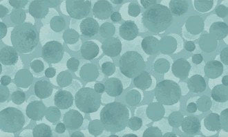 LAST BOLT! Lewis & Irene Bumbleberries Blenders Sea Blue BB332 Premium 100% Cotton Quilt Shop Quality Fabrics