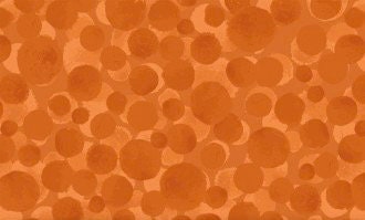 LAST BOLT! Lewis & Irene Bumbleberries Blenders Halloween Orange BB345 Premium 100% Cotton Quilt Shop Quality Fabrics