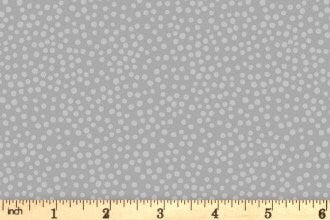 Lewis & Irene Marvelous Metallics Fabric Collection Metallic Silver Spot on Silver Premium 100% Cotton Quilt Shop Quality Fabrics