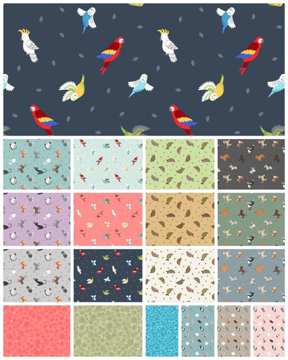 LAST ONE! Lewis & Irene Small Things Pets Fabric Collection Quilt Kit #3 Finished Size 50”x55” Premium 100% Cotton Quilt Shop Quality Fabric