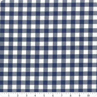 Lewis & Irene Americana Fabric Collection Dark Blue Plaid Premium 100% Cotton Quilt Shop Quality Fabrics