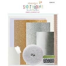 Kimberbell Shout Hooray! Bench Pillow Collection (Machine Embroidery CD, Embellishment Kit, Fabric Kit, and Thread Sets Available)