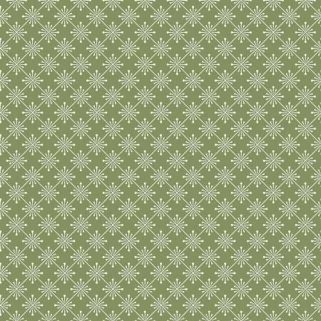 Maywood Studio Kimberbell Vintage Flora Fabric Collection Sparkle on Green Premium 100% Cotton Quilt Shop Quality Fabrics