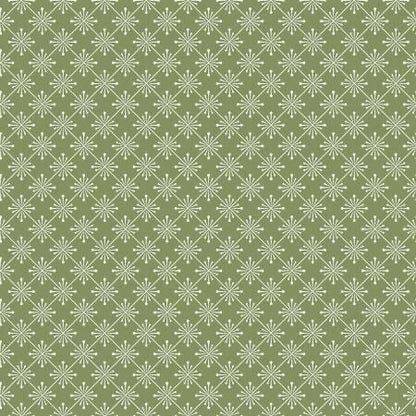 Maywood Studio Kimberbell Vintage Flora Fabric Collection Sparkle on Green Premium 100% Cotton Quilt Shop Quality Fabrics