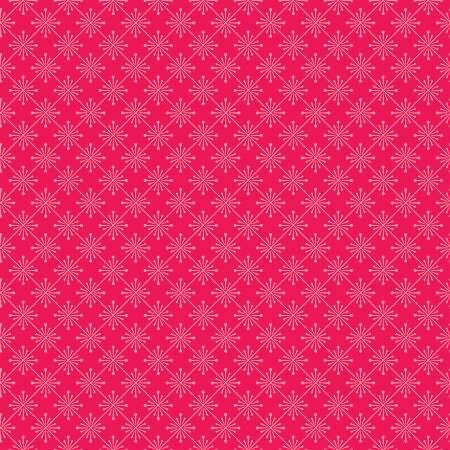 Maywood Studio Kimberbell Vintage Flora Fabric Collection Sparkle on Red Premium 100% Cotton Quilt Shop Quality Fabrics