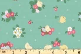 Lewis & Irene Bunny Hop Fabric Collection Chicks on Spring Green Premium 100% Cotton Quilt Shop Quality Fabrics