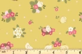 Lewis & Irene Bunny Hop Fabric Collection Chicks on Yellow Premium 100% Cotton Quilt Shop Quality Fabrics