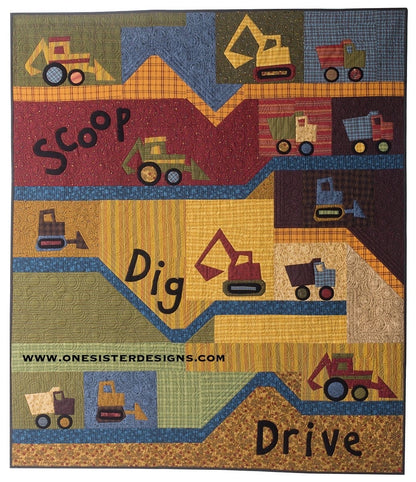 One Sister Drive Me Crazy Quilt Pattern Book (6 Projects Per Book)