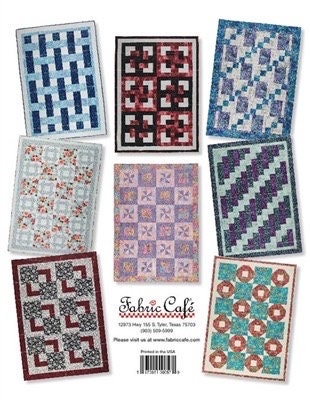 Fabric Cafe Quick As A Wink Quilt Pattern Book (8 Patterns Per Book)