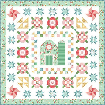 LAST RESTOCK!! Riley Blake Meadowland Quilt Kit Featuring Beverly McCullough Sweet Acres Fabric Collection Finished Size: 75"x75"