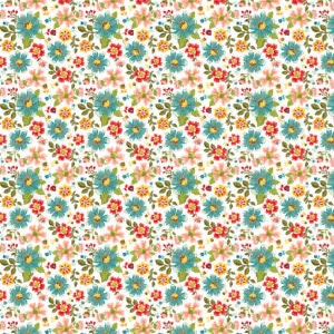 LAST ONE!! Poppie Cotton 5 Yard Bundle Box Assorted Prints on Greens Premium 100% Cotton Quilt Shop Quality Fabrics