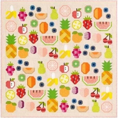 Elizabeth Hartman The Produce Section Quilt Pattern - 2 Size Variations Per Pattern