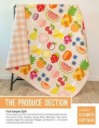 Elizabeth Hartman The Produce Section Quilt Pattern - 2 Size Variations Per Pattern